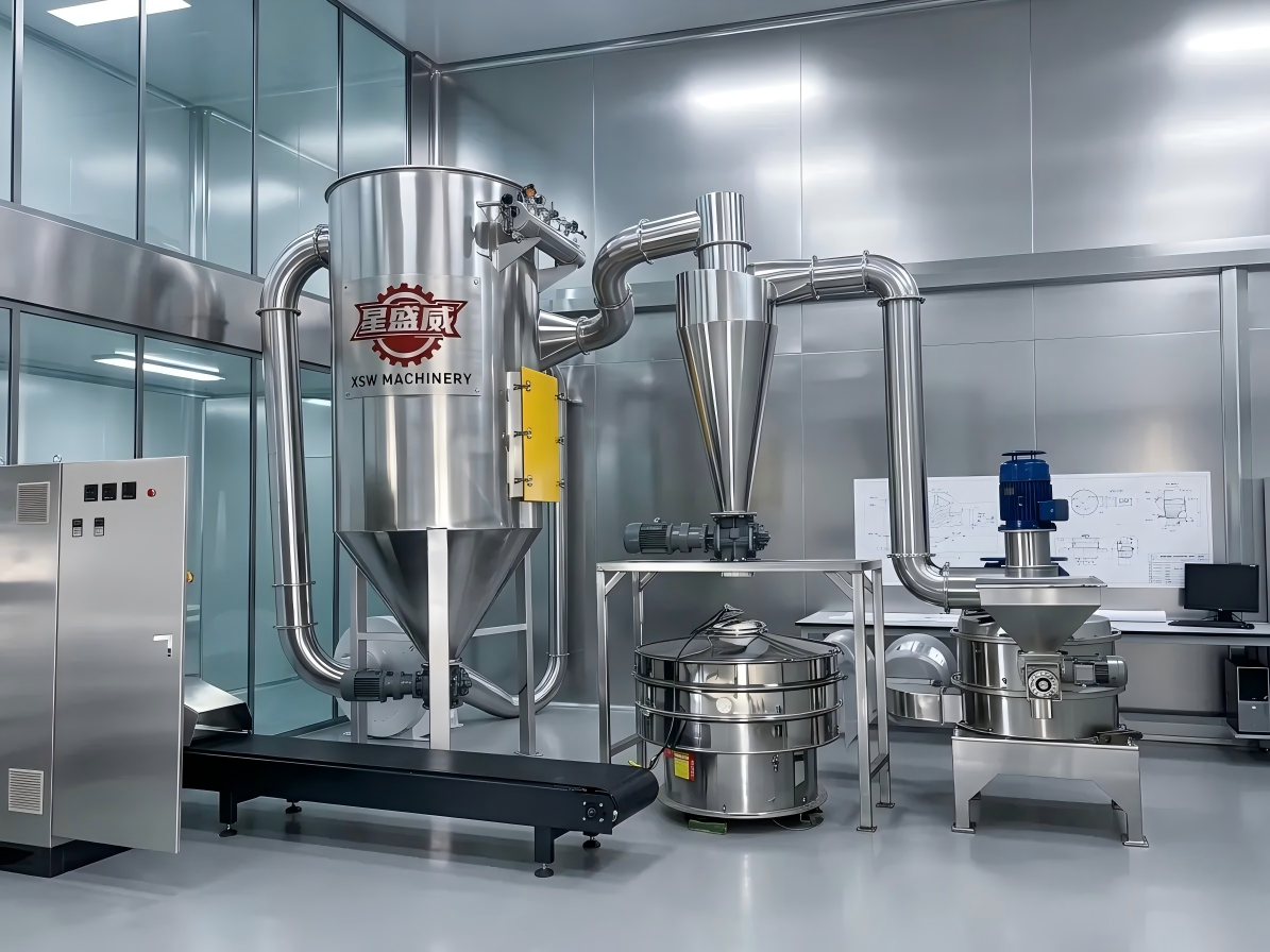 La prima scelta per le aziende di prodotti sanitari per migliorare qualità ed efficienza: il frantoio ultrafine Xingshengwei aiuta a ridurre i costi e ad aumentare l'efficienza nella lavorazione della polvere di spore/Ganoderma