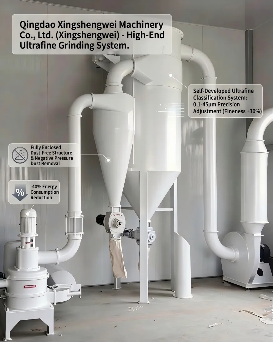 I polverizzatori ultrafini Xingshengwei guidano la nuova tendenza della sostituzione domestica nella lavorazione delle polveri