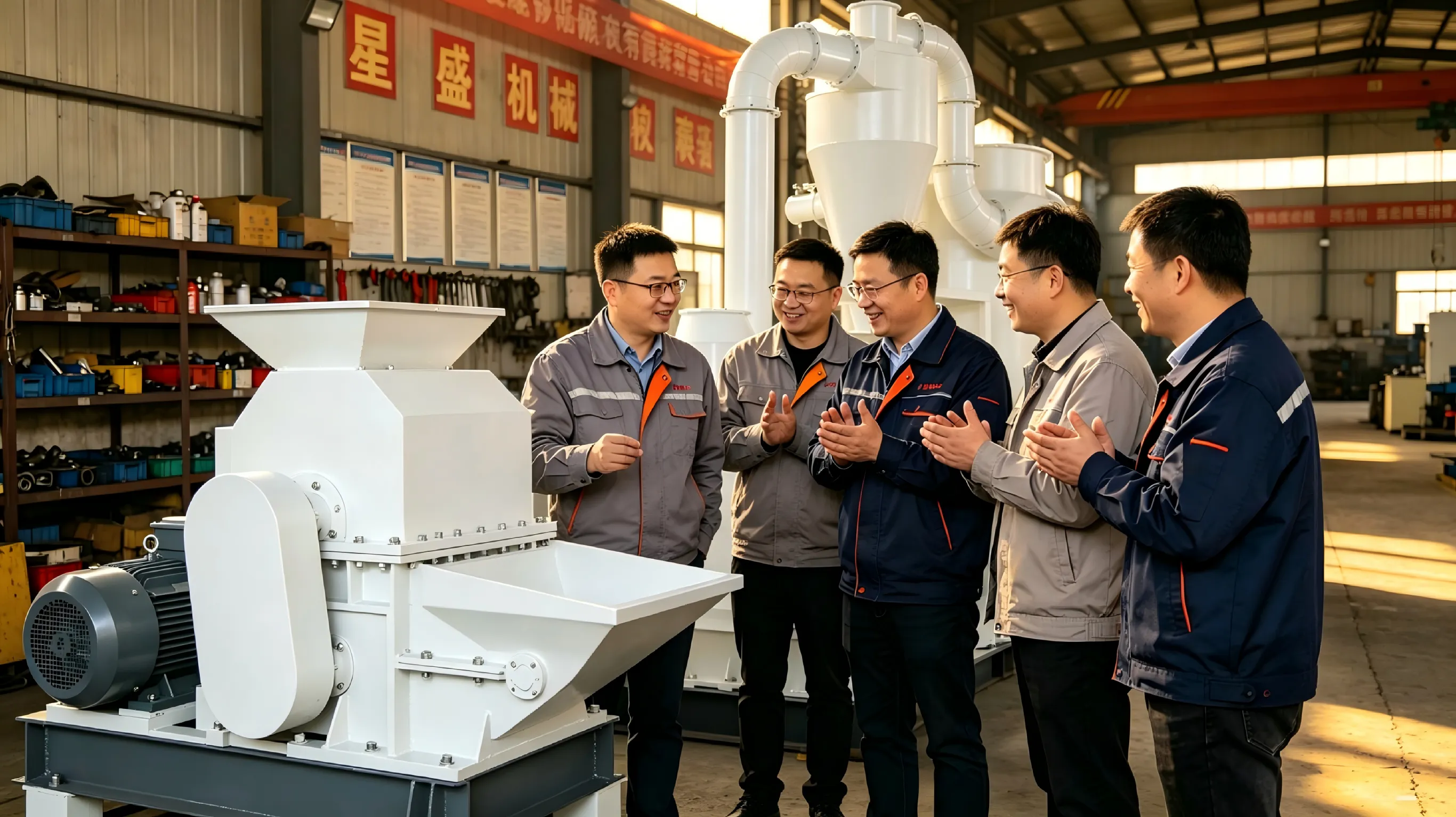 Il Polverizzatore Ultrafine attira i fan con la sua forza e Xingshengwei ha ricevuto nuovi ordini da più regioni