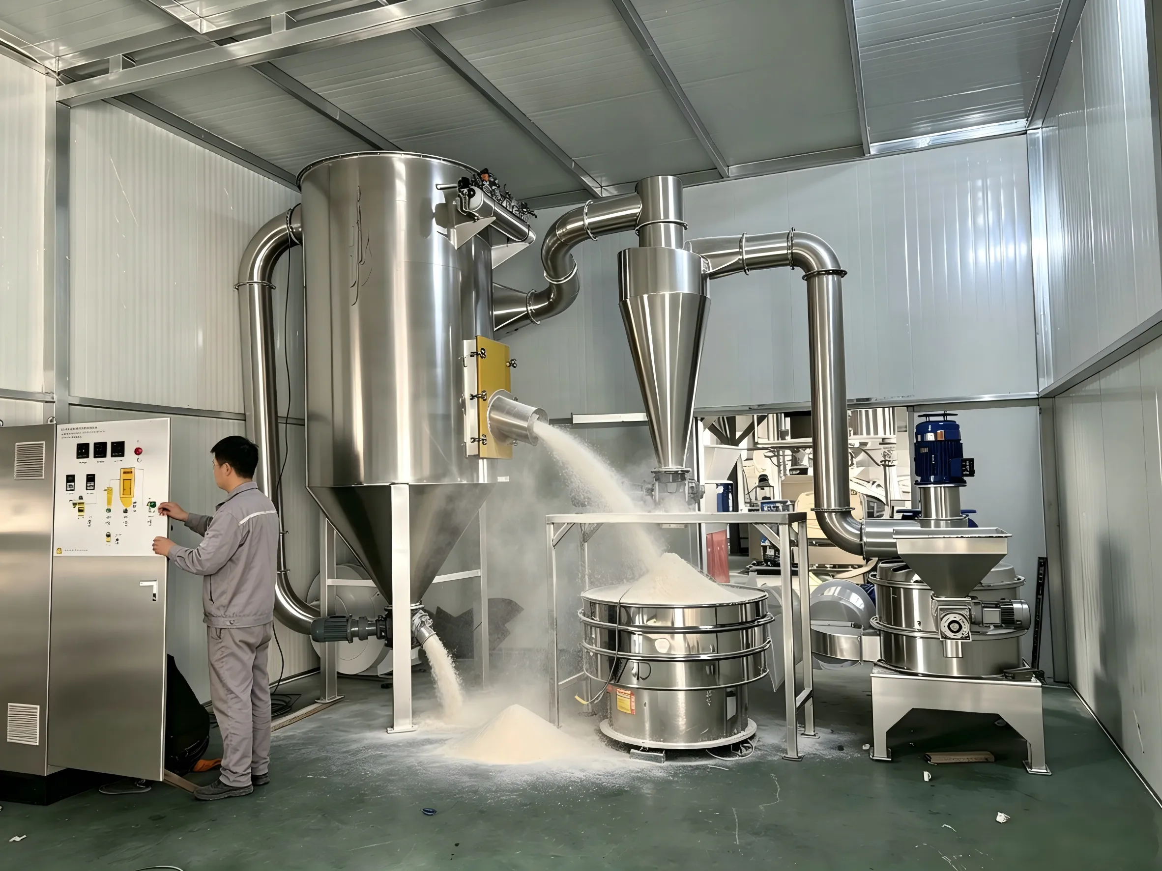 L'industria della lavorazione delle polveri si sta aggiornando e accelerando e i polverizzatori ultrafini sono diventati attrezzature chiave per le aziende per ridurre i costi e aumentare l'efficienza