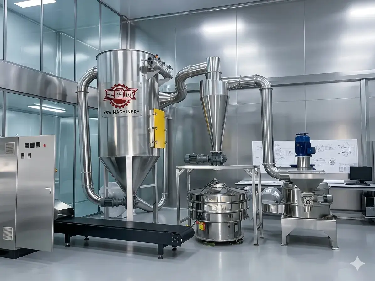 Xingshengwei Machinery aiuta rinomate aziende farmaceutiche europee a raddoppiare la loro capacità di produzione di macinazione ultrafine
